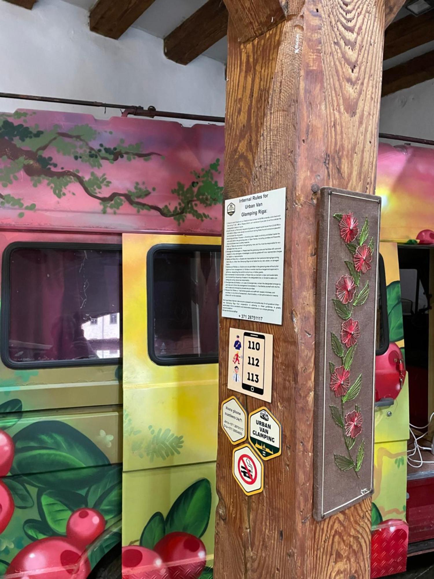 Urban Van Glamping Riga Kültér fotó